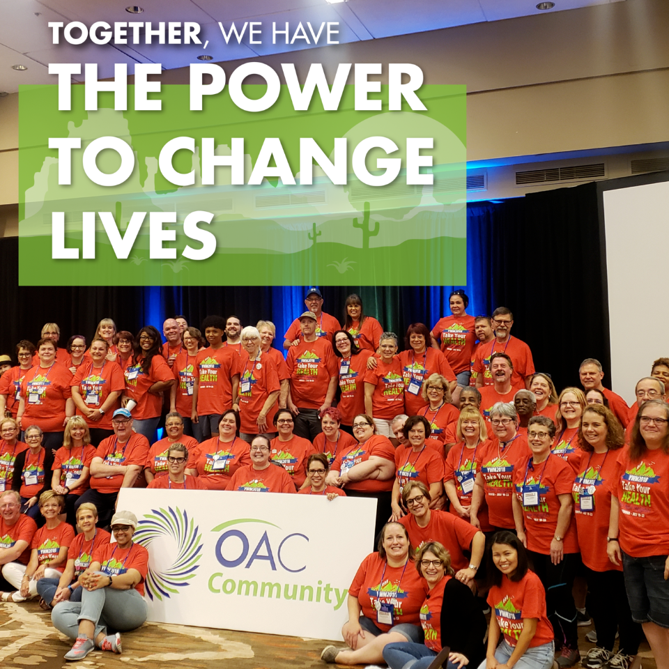 A donation to the OAC's Convention Scholarship Program can change someone's life and invest in their health.